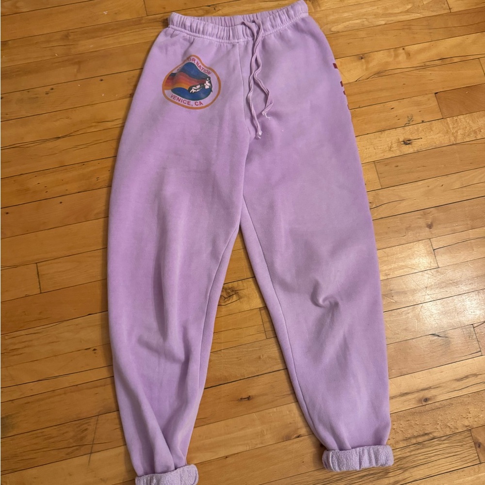 Avaitor nation purple sweatpants